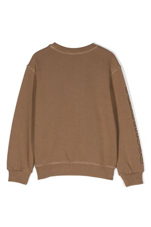 Chestnut brown cotton sweatshirt DSQUARED KIDS | DQ1758D003GDQ769